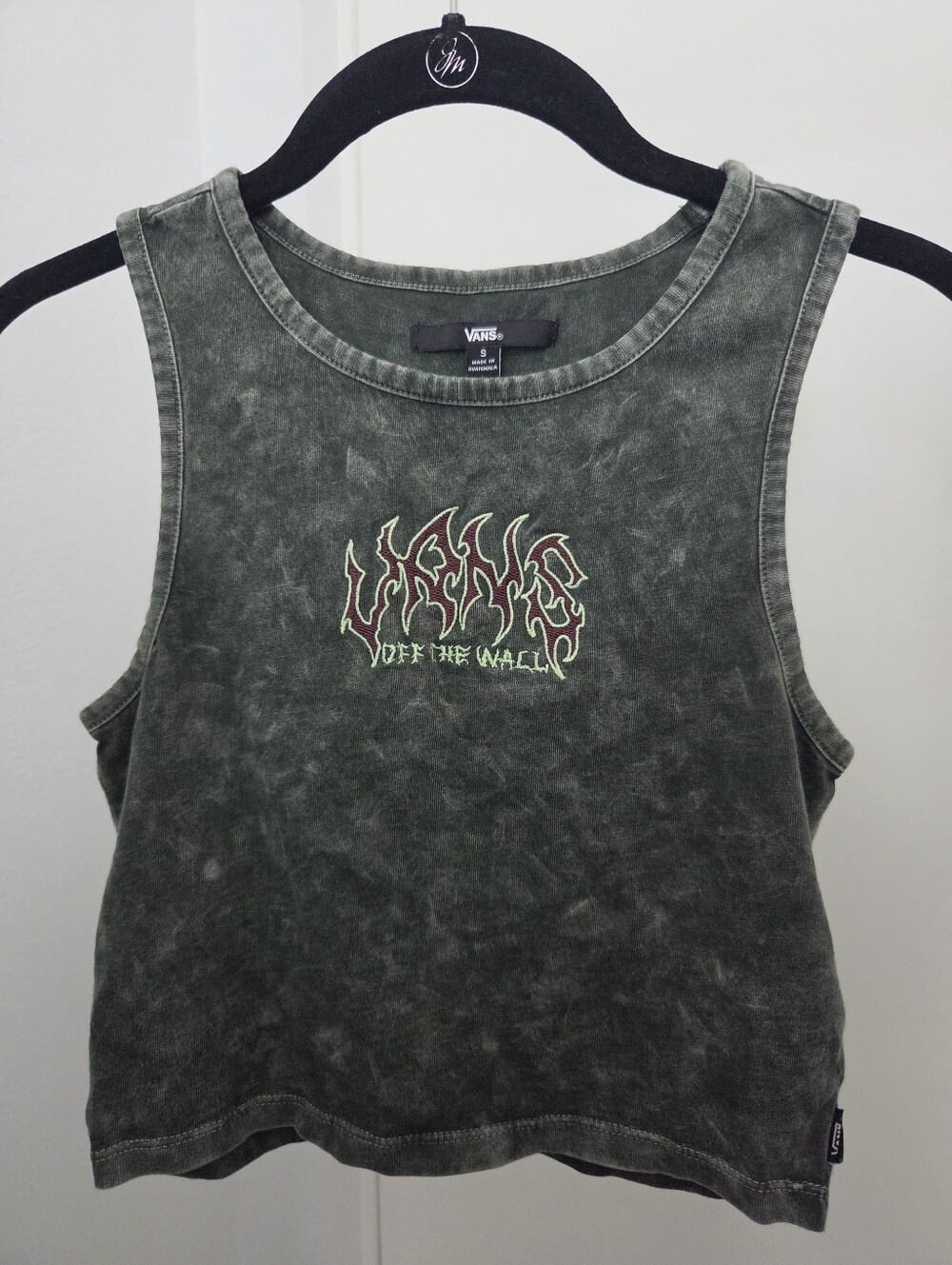 Vans Green Baby Tee